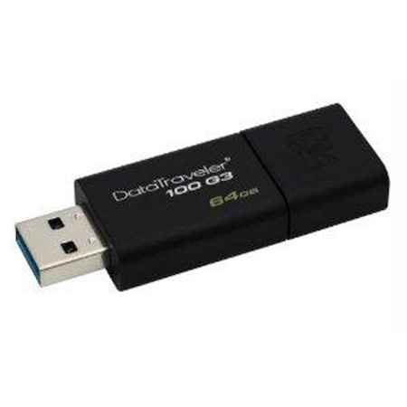 Kingston Kingston 64gb Usb 3.0 Datatraveler 100 G3 - DT100G3-64GB DT100G3/64GB
